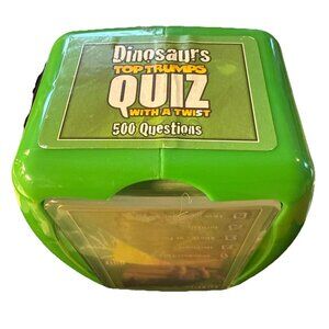 Dinosaurs Top Trumps Card Game With 500 Questions Educational Fun For Kids